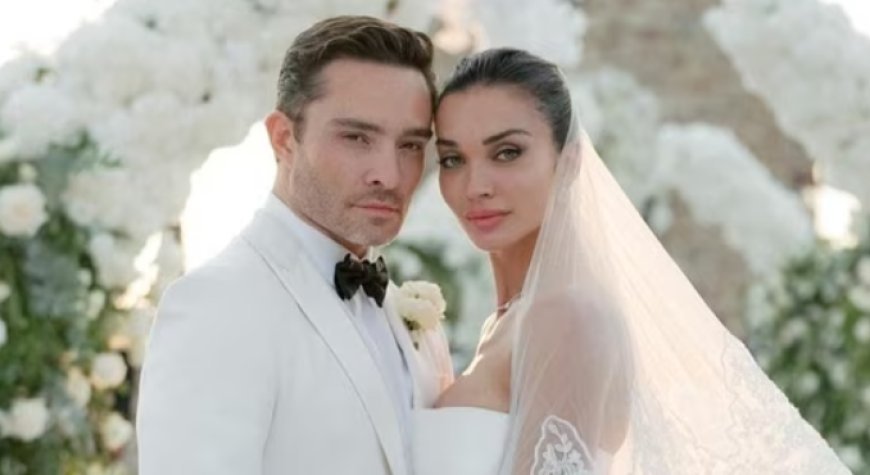 Amy Jackson and Ed Westwick Share First Pictures from Their Dreamy Italian Wedding