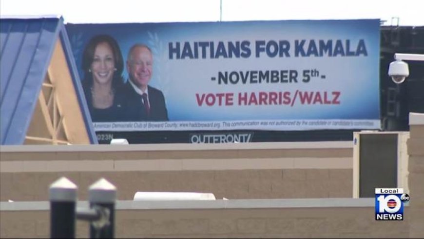 After Trump’s pet-eating falsehoods, South Florida Haitians come together to support Harris